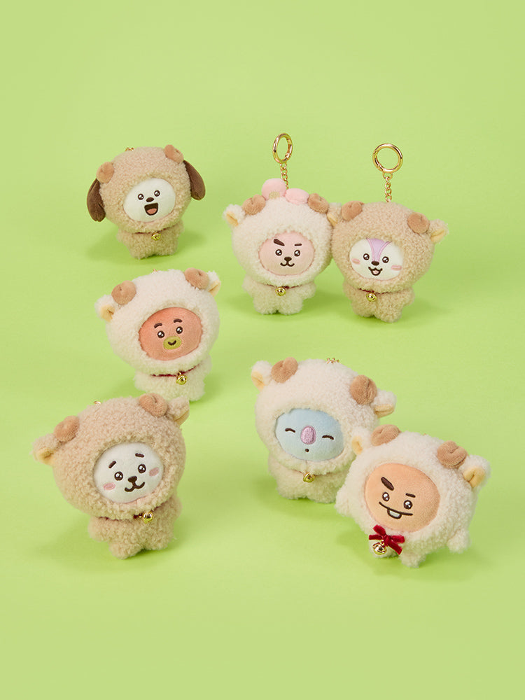 BT21 FLUFFY NEW YEAR 인형 키링