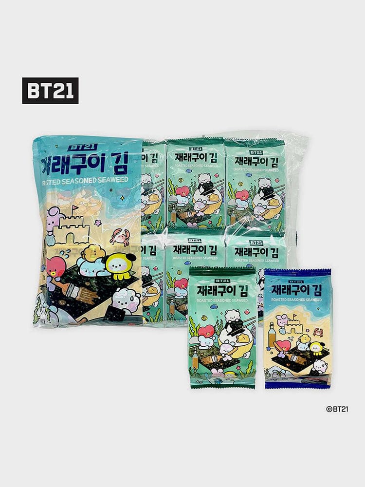 BT21 HOUSEHOLD 단품 BT21 재래구이 김 (16봉)