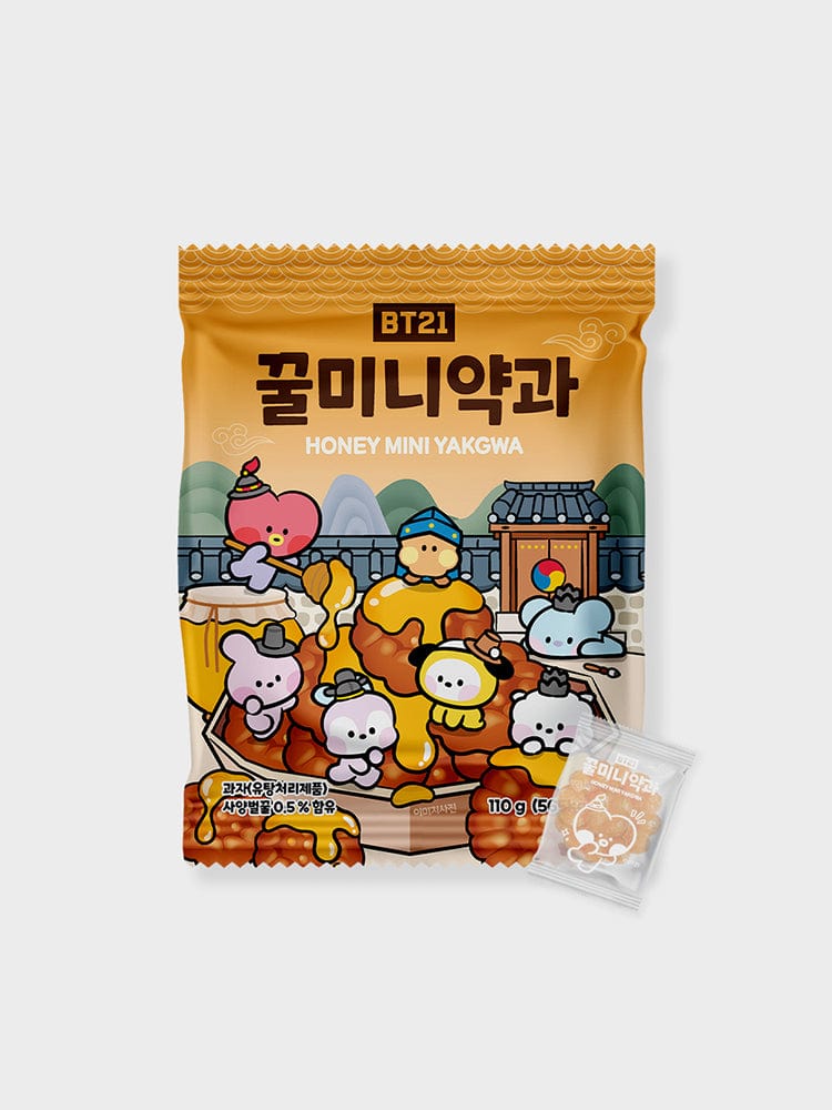 BT21 HOUSEHOLD 단품 BT21 꿀 미니 약과