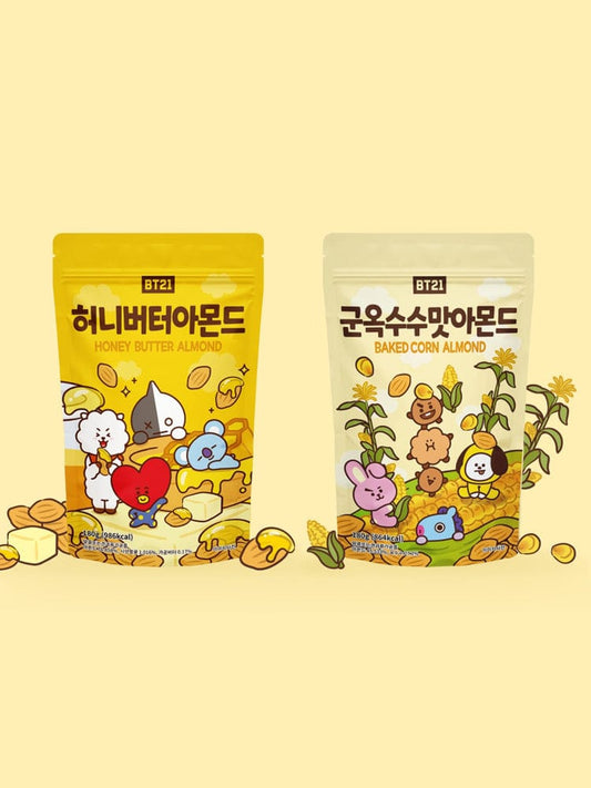 BT21 HOUSEHOLD BT21 바프 아몬드 (180g)