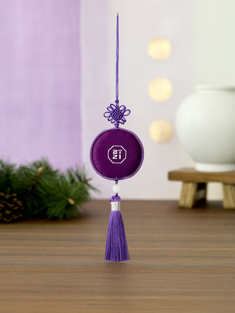 BT21 KEYRING_ 단품 BT21 MANG 프리미엄 K 에디션 자수 테슬 키링