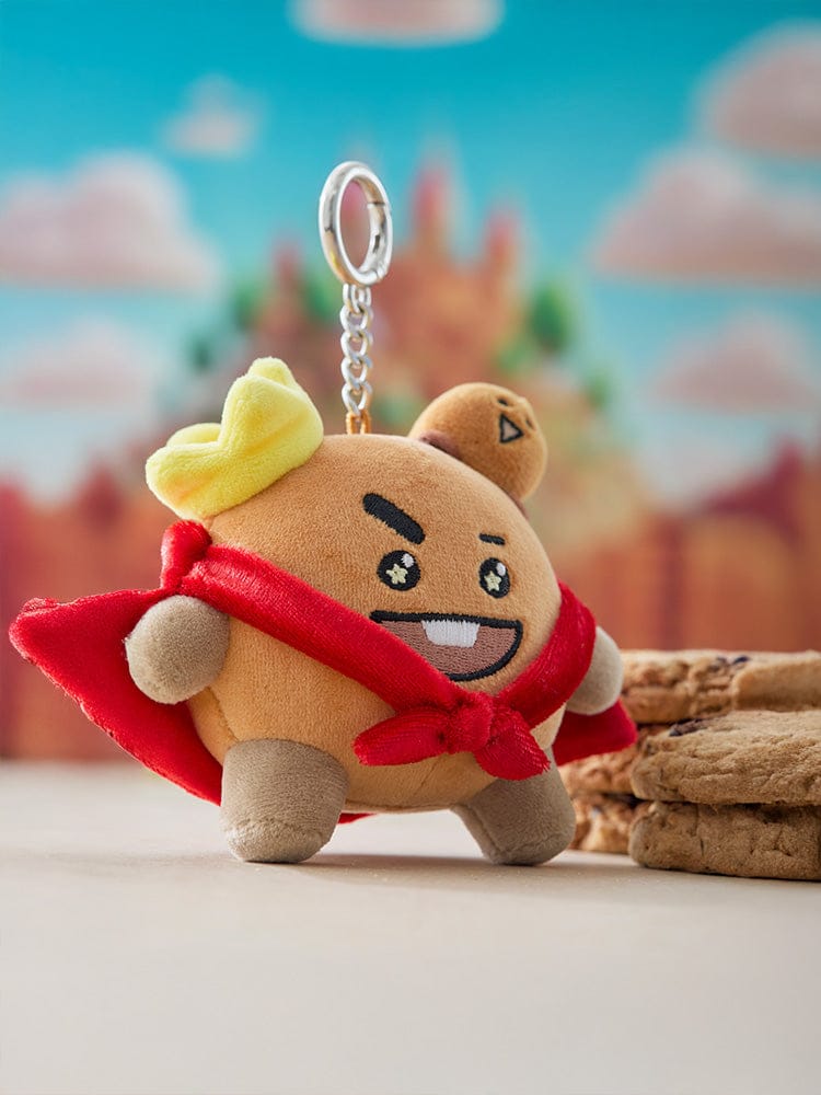 BT21 SHOOKY THE KING PLUSH KEYRING – LINE FRIENDS SQUARE