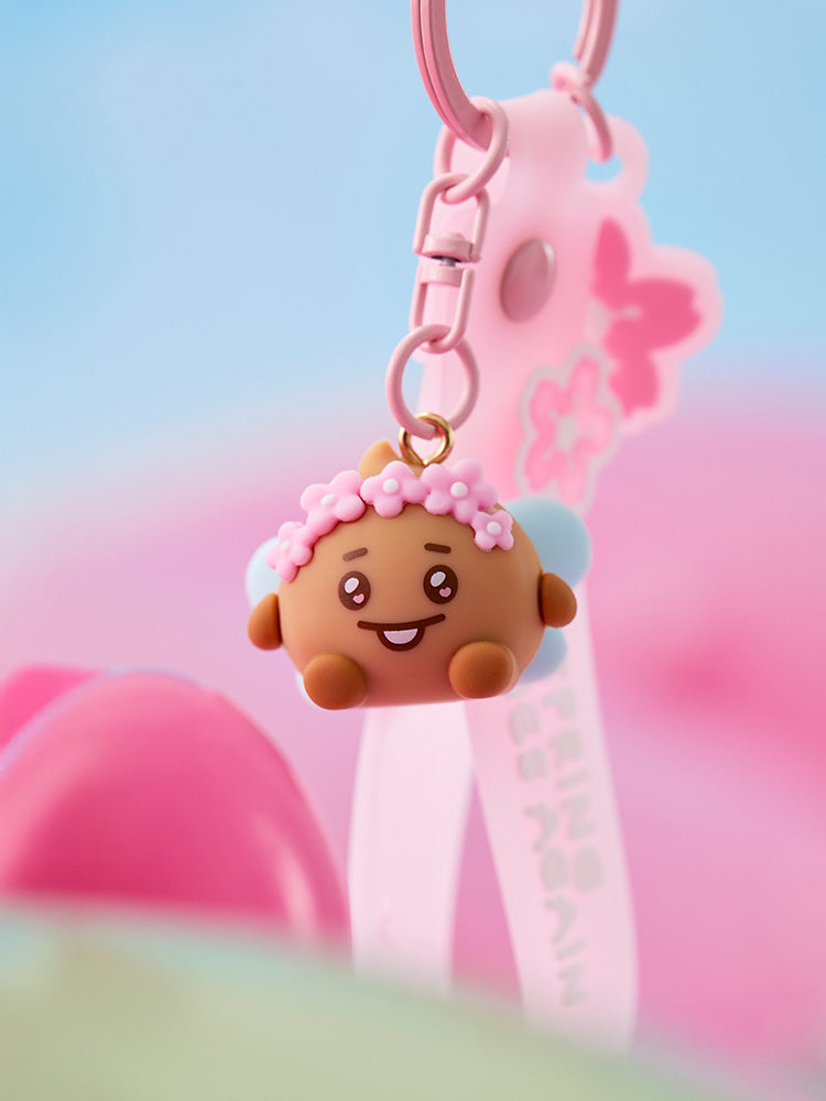 BT21 KEYRING_ 단품 BT21 SHOOKY BABY 봄 요정 피규어 키링