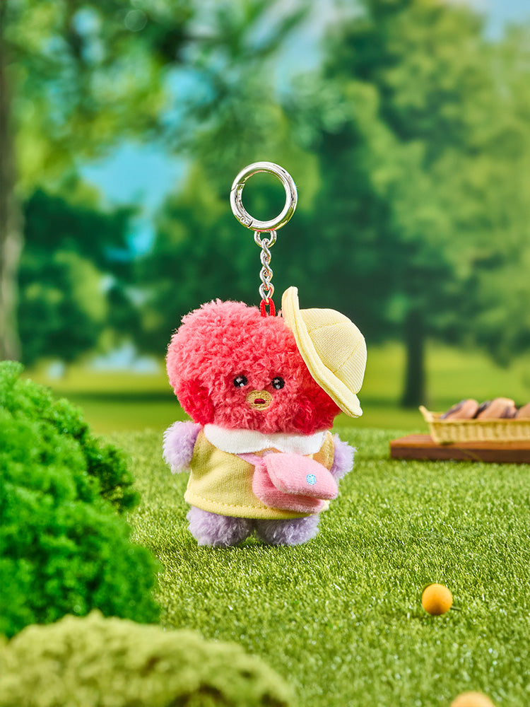BT21 KEYRING_ 단품 BT21 TATA 미니 미니니 피크닉 메이트 인형 키링