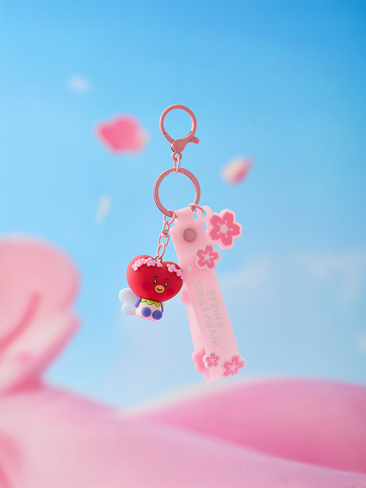 BT21 KEYRING_ 단품 BT21 TATA BABY 봄 요정 피규어 키링