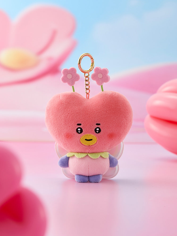 BT21 KEYRING_ 단품 BT21 TATA BABY 봄 요정 인형 키링