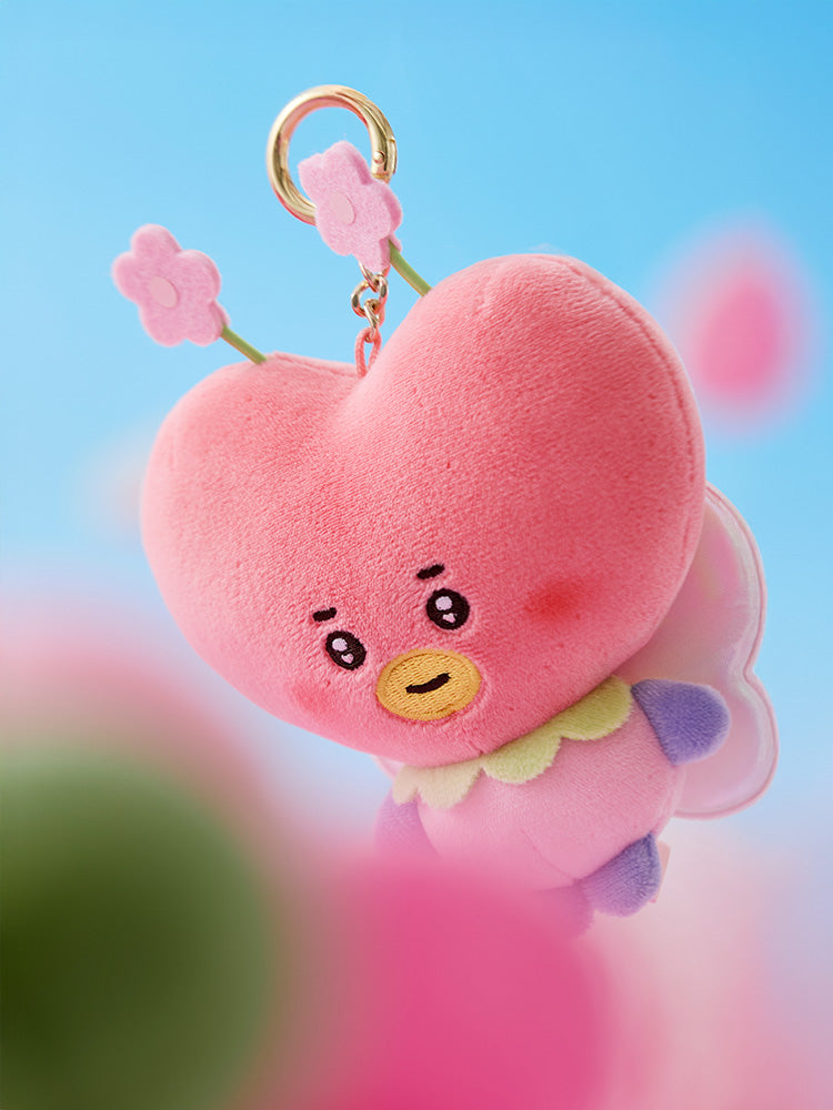 BT21 KEYRING_ 단품 BT21 TATA BABY 봄 요정 인형 키링