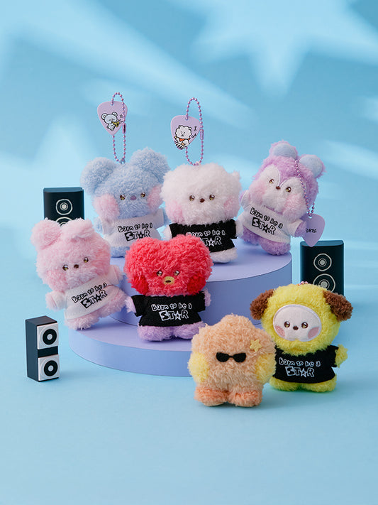 BT21 KEYRING_ BT21 미니 미니니 밴드 인형 키링