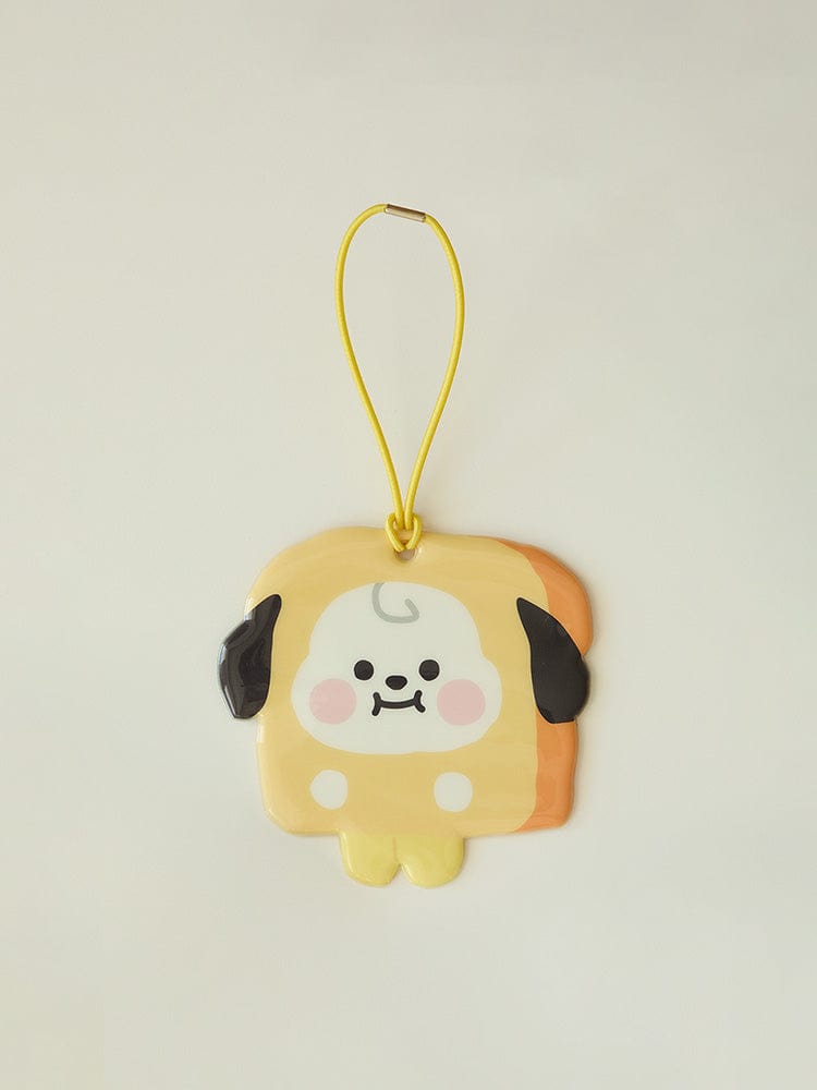 BT21 KEYRING 단품 BT21 CHIMMY 베이비 베이커리 PVC 네임택