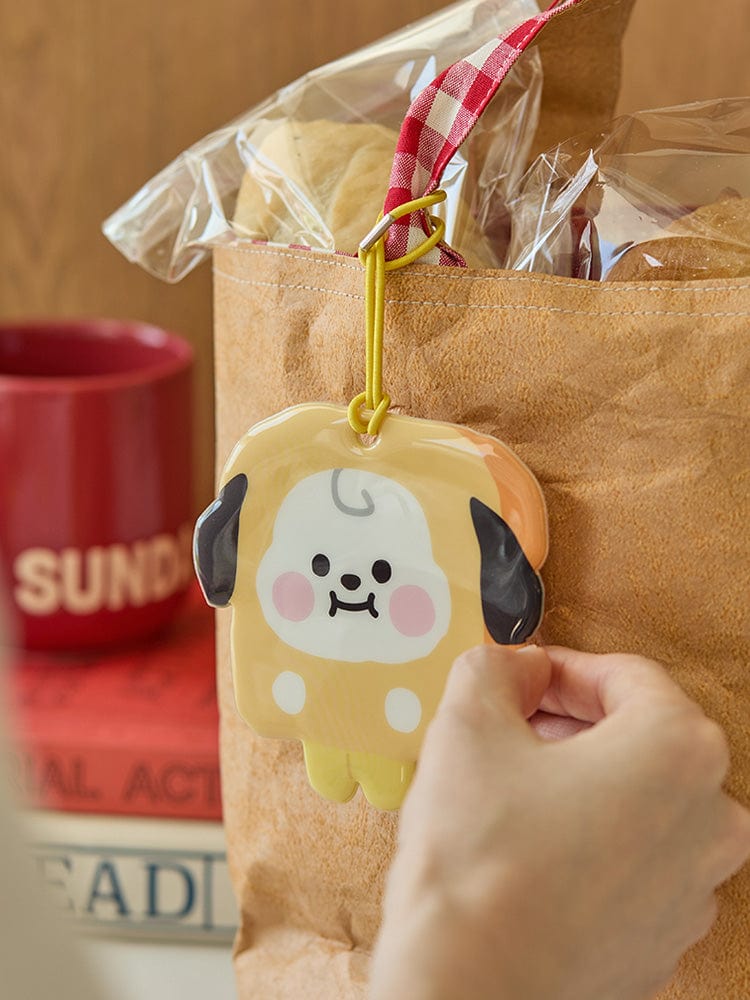 BT21 KEYRING 단품 BT21 CHIMMY 베이비 베이커리 PVC 네임택