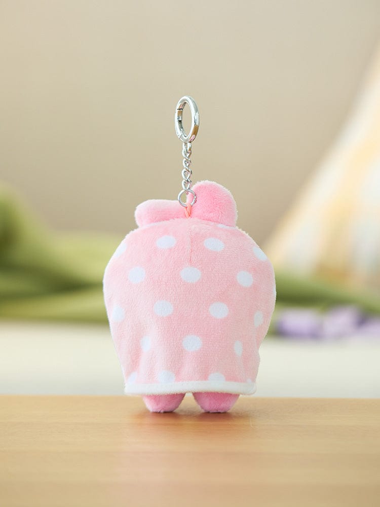 BT21 KEYRING 단품 BT21 COOKY 캠프파이어 담요 인형 키링