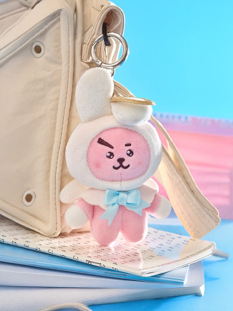 BT21 KEYRING 단품 BT21 COOKY 앤젤 앤 빌런 엔젤 인형 키링