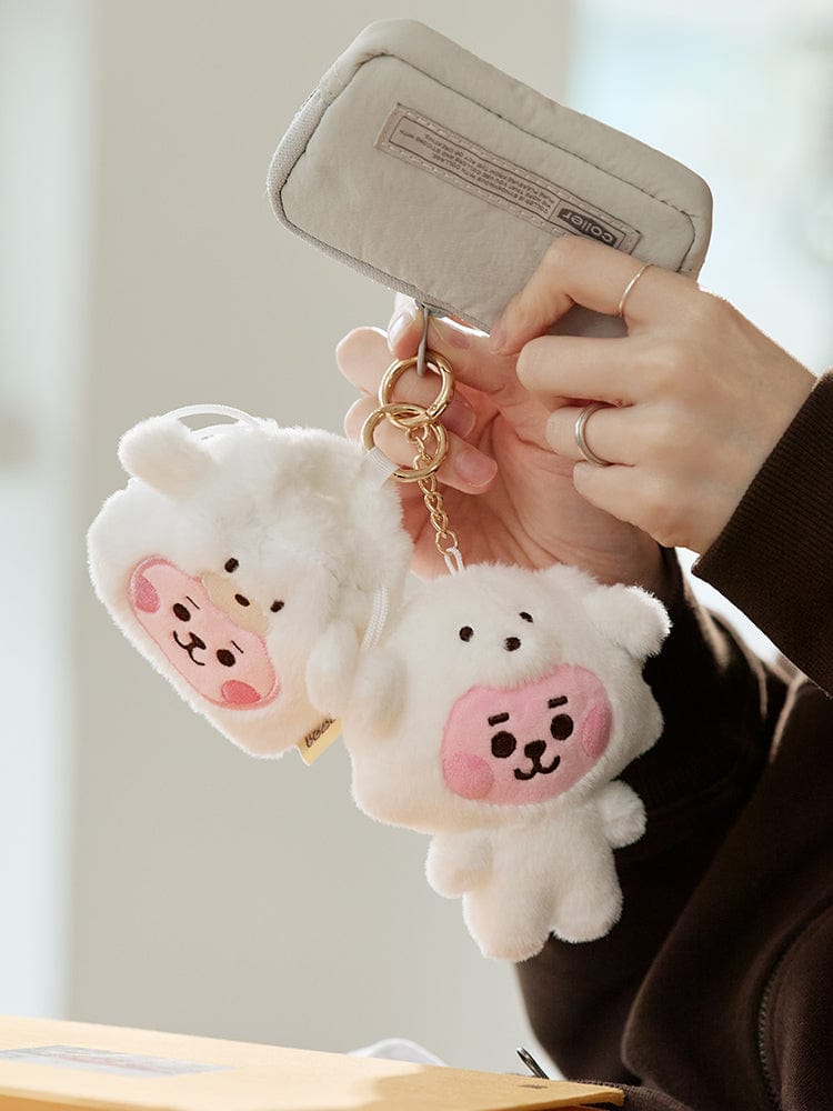 BT21 KEYRING 단품 BT21 COOKY BABY 플러피 인형 키링