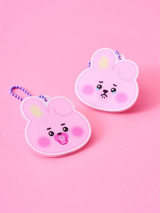 BT21 KEYRING 단품 [패밀리세일] BT21 COOKY NEWBORN BABY 렌티큘러 키링