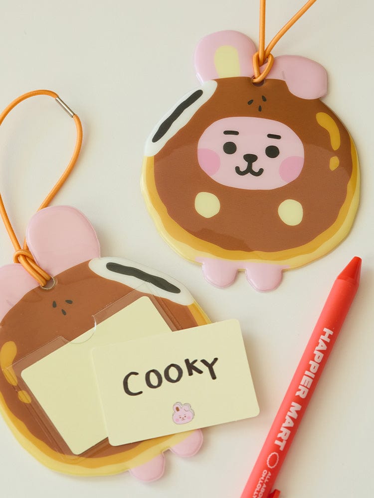 BT21 KEYRING 단품 BT21 COOKY 베이비 베이커리 PVC 네임택