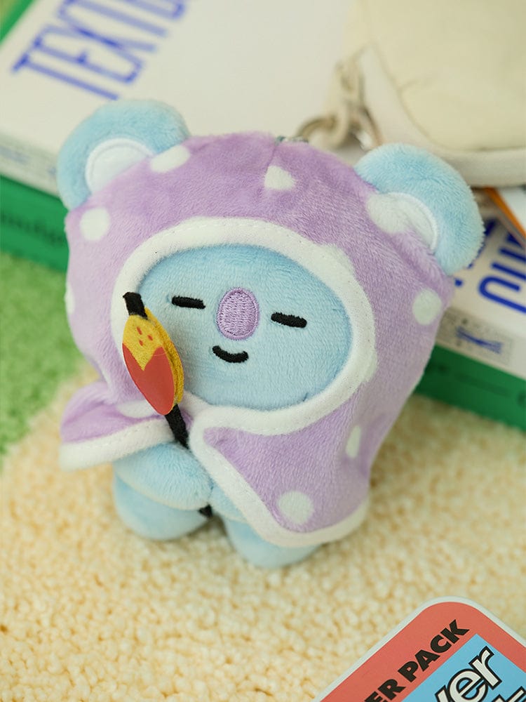 BT21 KEYRING 단품 BT21 KOYA 캠프파이어 담요 인형 키링