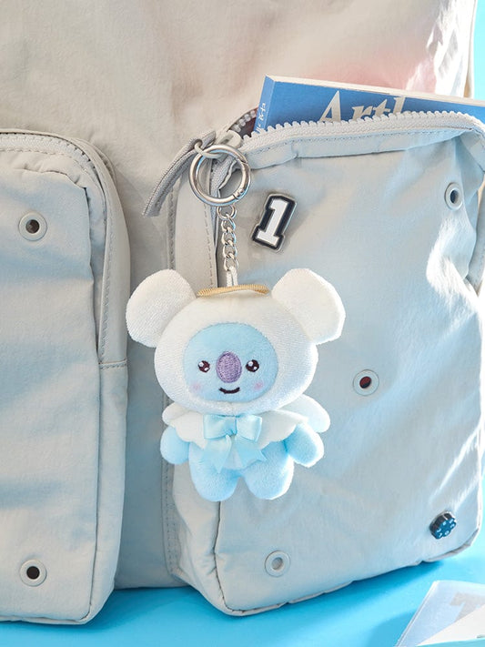 BT21 KEYRING 단품 BT21 KOYA 앤젤 앤 빌런 엔젤 인형 키링