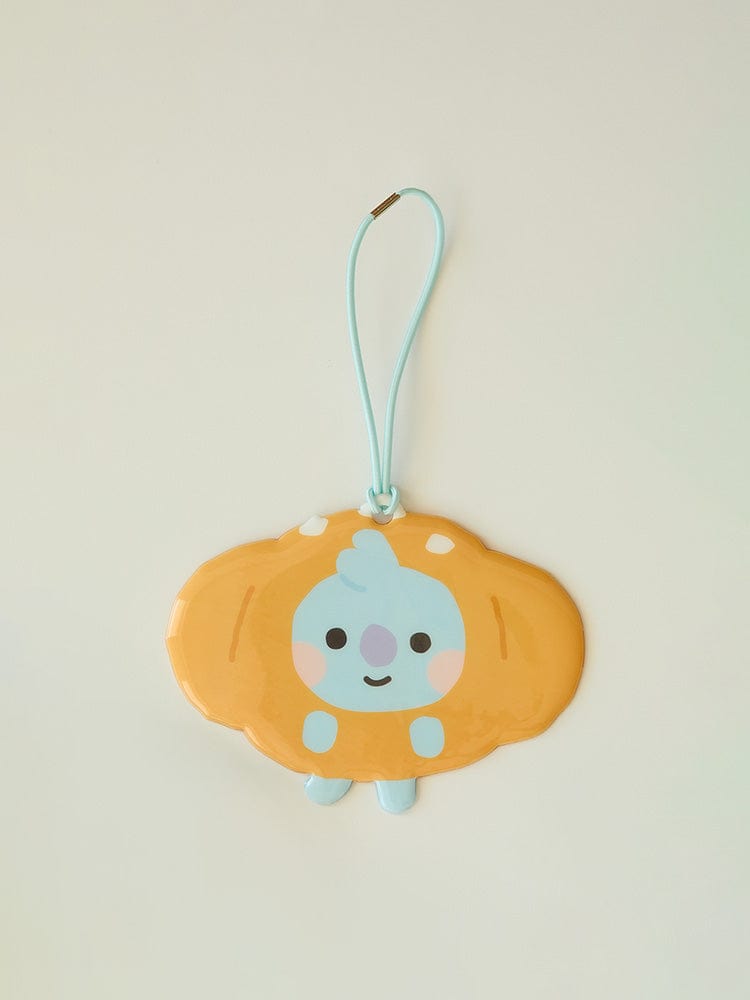 BT21 KEYRING 단품 BT21 KOYA 베이비 베이커리 PVC 네임택