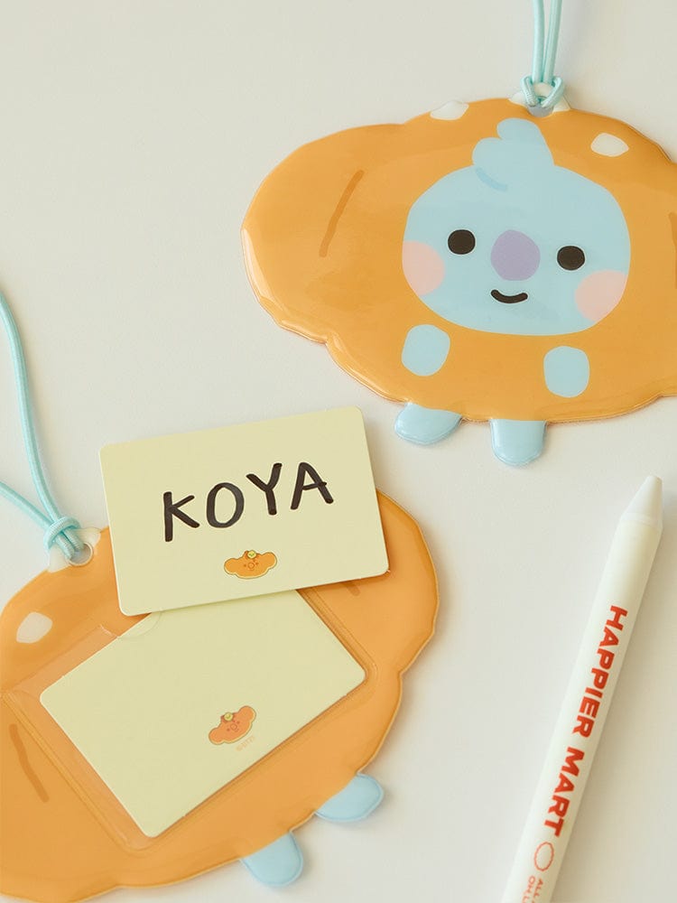 BT21 KEYRING 단품 BT21 KOYA 베이비 베이커리 PVC 네임택