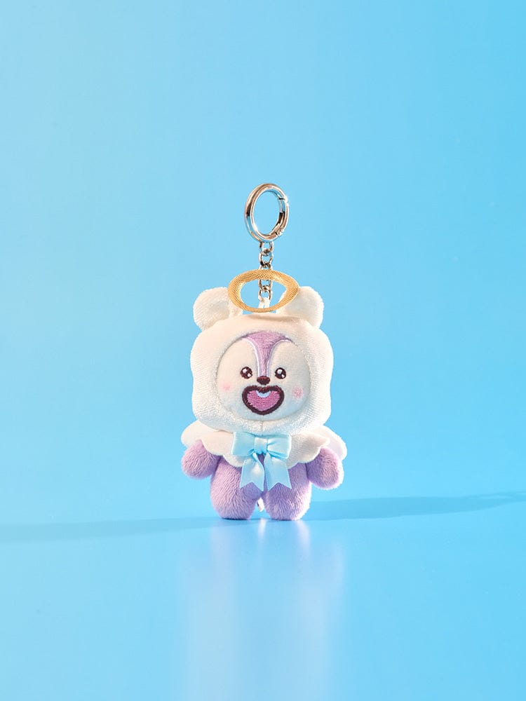 BT21 KEYRING 단품 BT21 MANG 앤젤 앤 빌런 엔젤 인형 키링