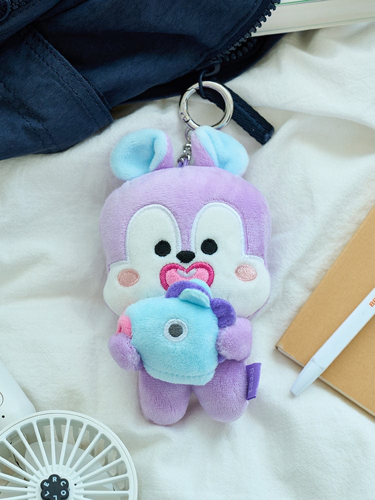 BT21 KEYRING 단품 [패밀리세일] BT21 MANG BASIC 소형 인형 키링 - 가면 든 망