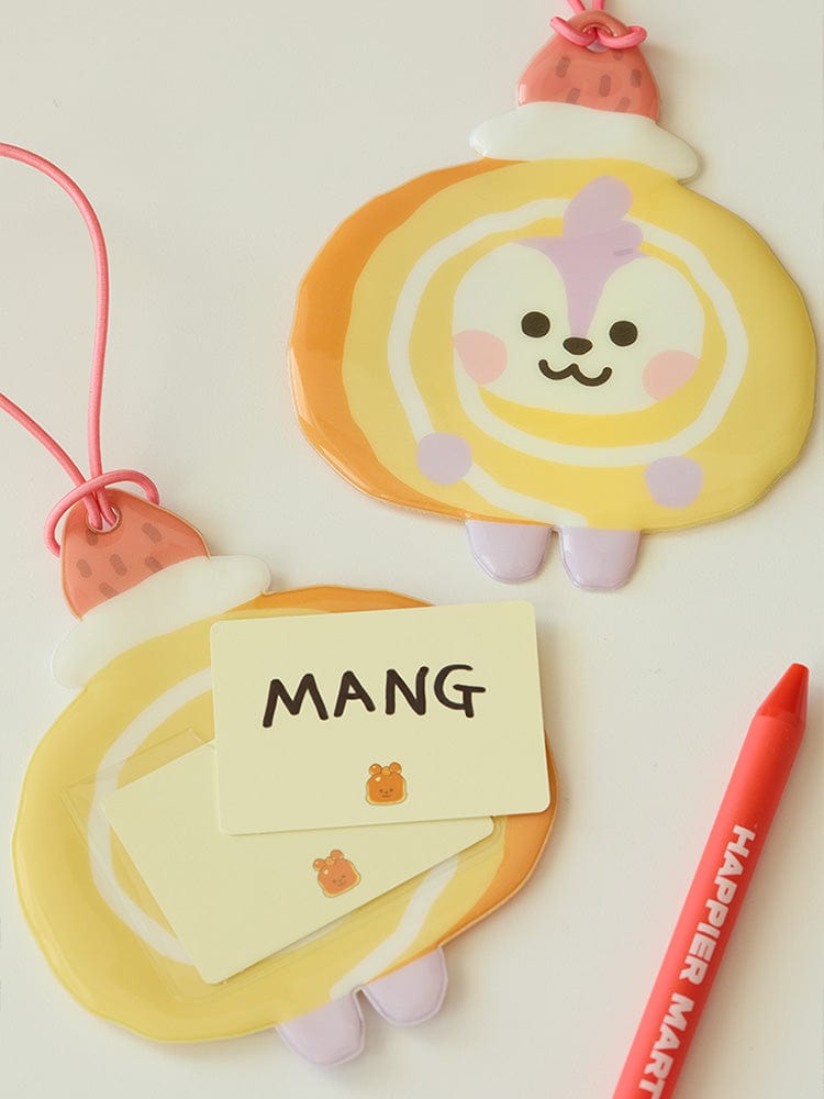 BT21 KEYRING 단품 BT21 MANG 베이비 베이커리 PVC 네임택