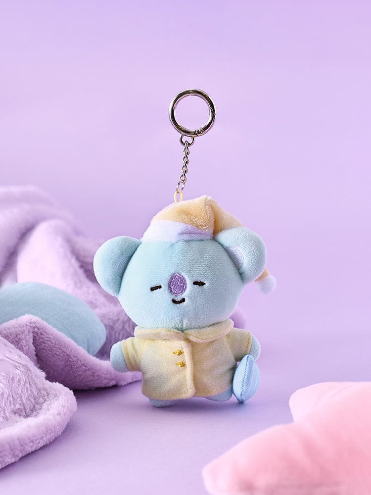 BT21 KEYRING 단품 BT21 NEW BASIC KOYA 파자마 플러시 키링