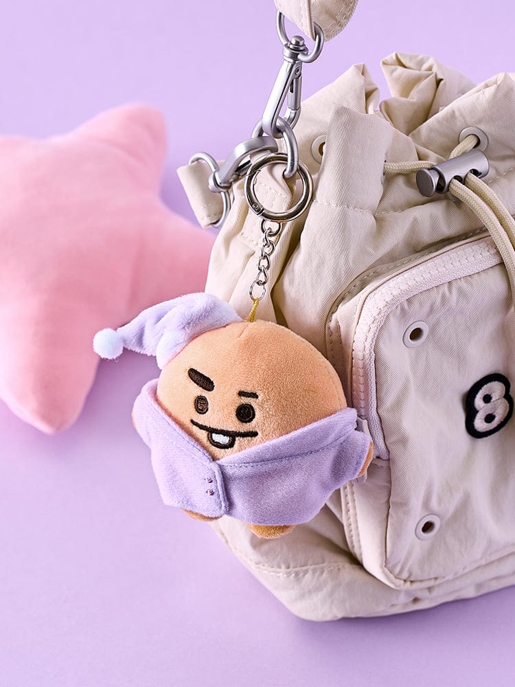 BT21 KEYRING 단품 BT21 NEW BASIC SHOOKY 파자마 플러시 키링