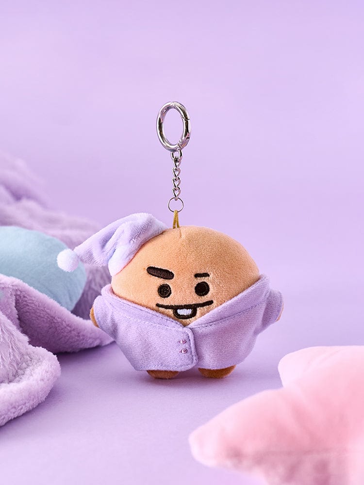 BT21 KEYRING 단품 BT21 NEW BASIC SHOOKY 파자마 플러시 키링