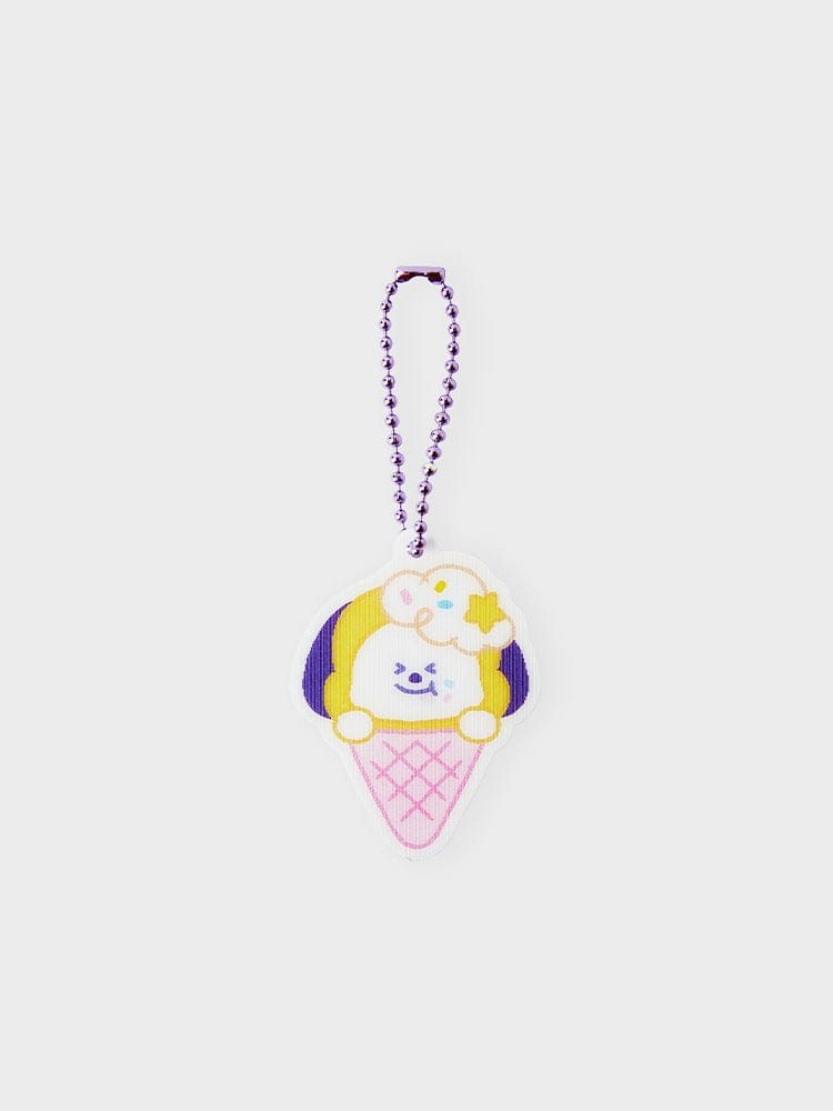 BT21 KEYRING 단품 [패밀리세일] BT21 On the Cloud CHIMMY 렌티큘러 키링