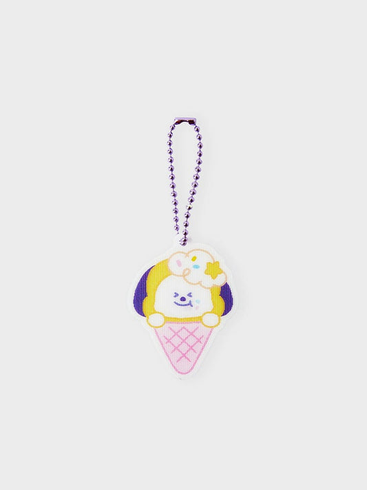 BT21 KEYRING 단품 [패밀리세일] BT21 On the Cloud CHIMMY 렌티큘러 키링