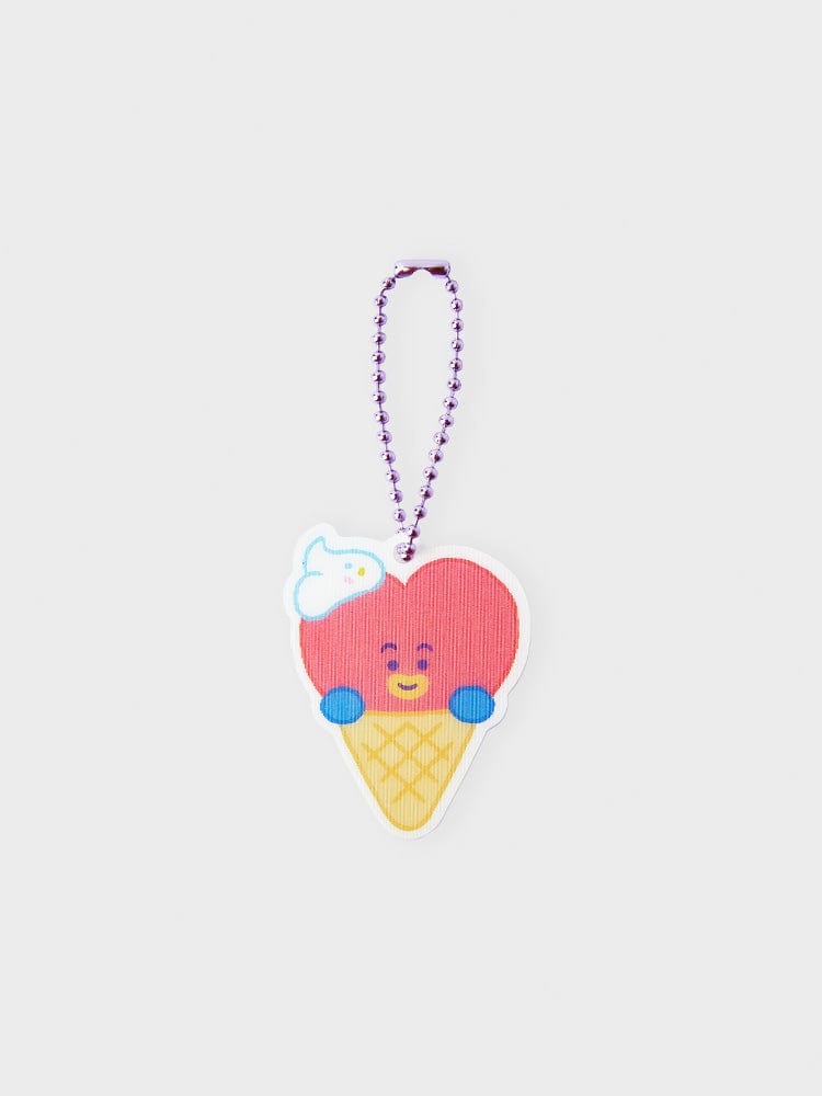 BT21 KEYRING 단품 [패밀리세일] BT21 On the Cloud TATA 렌티큘러 키링