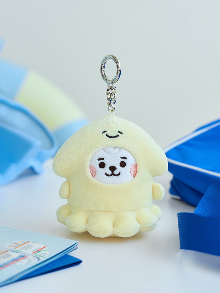 BT21 KEYRING 단품 BT21 RJ 베이비 오션프렌즈 미니 인형 키링