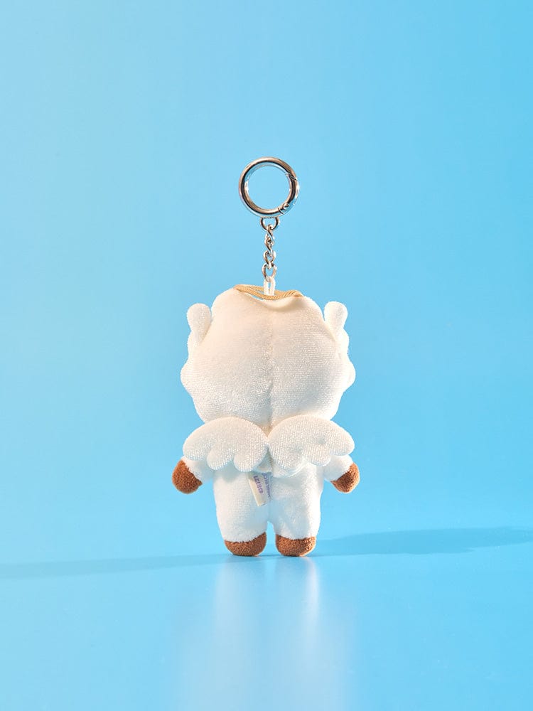 BT21 KEYRING 단품 BT21 RJ 앤젤 앤 빌런 엔젤 인형 키링