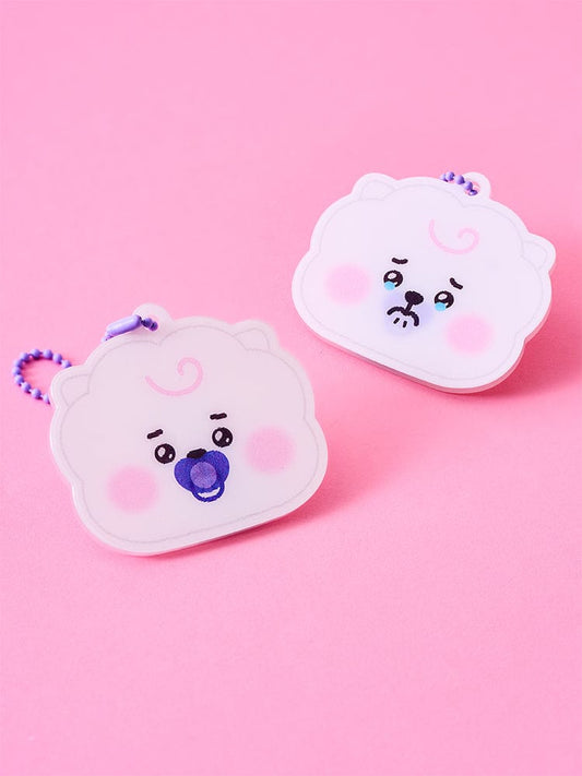 BT21 KEYRING 단품 [패밀리세일] BT21 RJ NEWBORN BABY 렌티큘러 키링