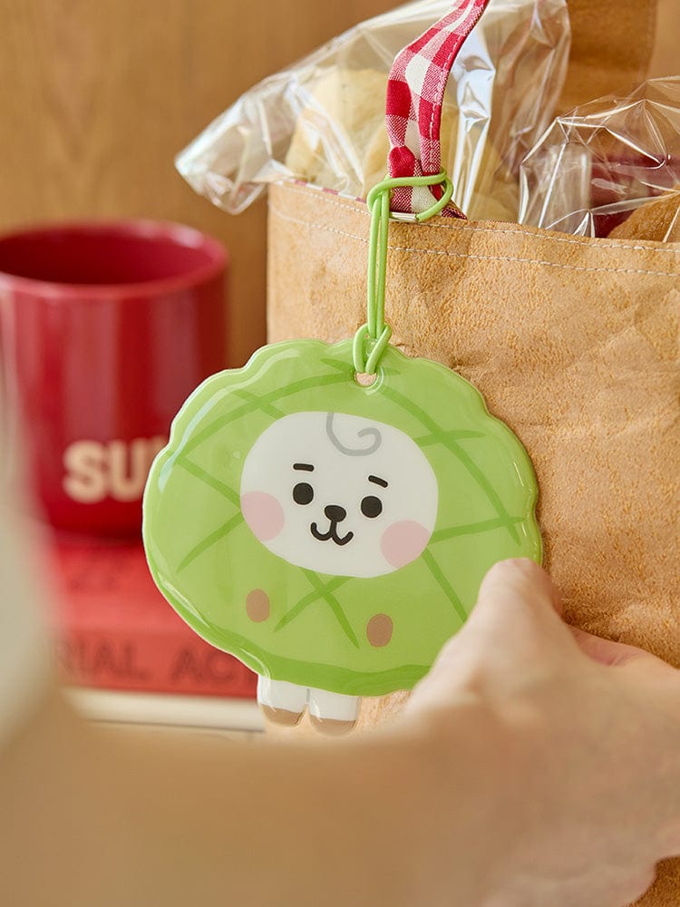 BT21 KEYRING 단품 BT21 RJ 베이비 베이커리 PVC 네임택