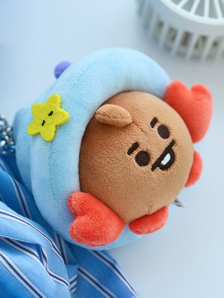 BT21 KEYRING 단품 BT21 SHOOKY 베이비 오션프렌즈 미니 인형 키링