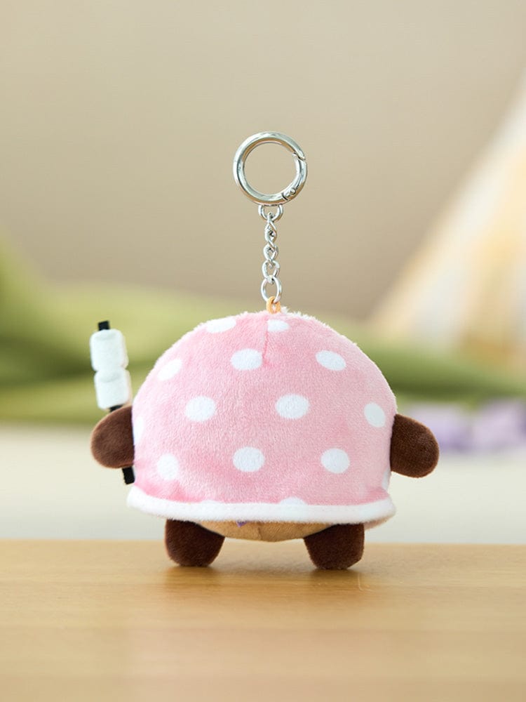 BT21 KEYRING 단품 BT21 SHOOKY 캠프파이어 담요 인형 키링