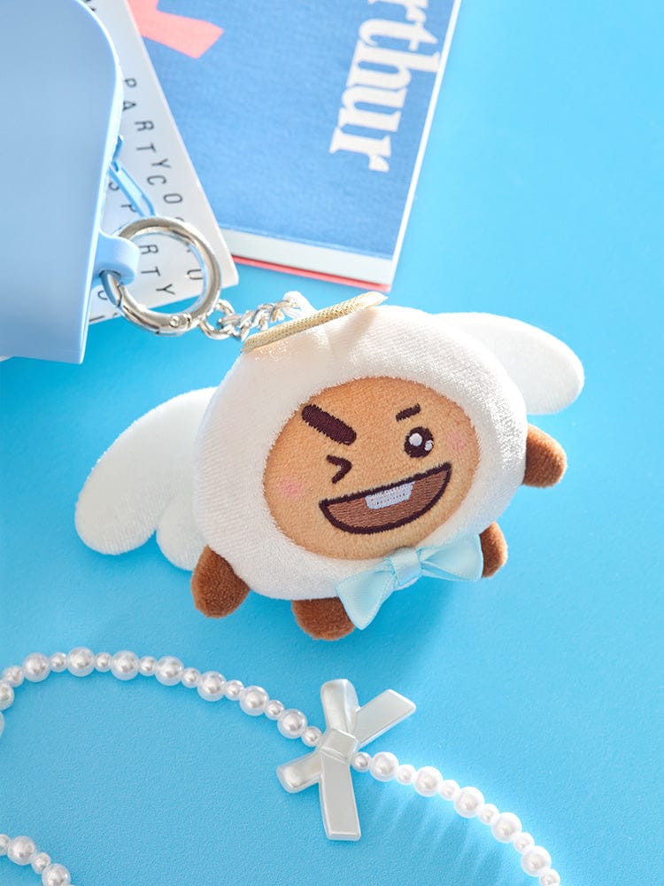 BT21 KEYRING 단품 BT21 SHOOKY 앤젤 앤 빌런 엔젤 인형 키링