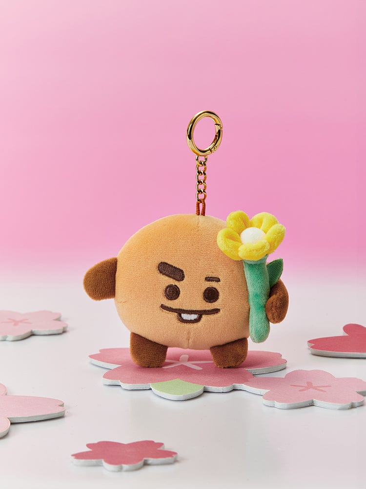 BT21 KEYRING 단품 BT21 SPRING DAYS SHOOKY 미니 인형 키링