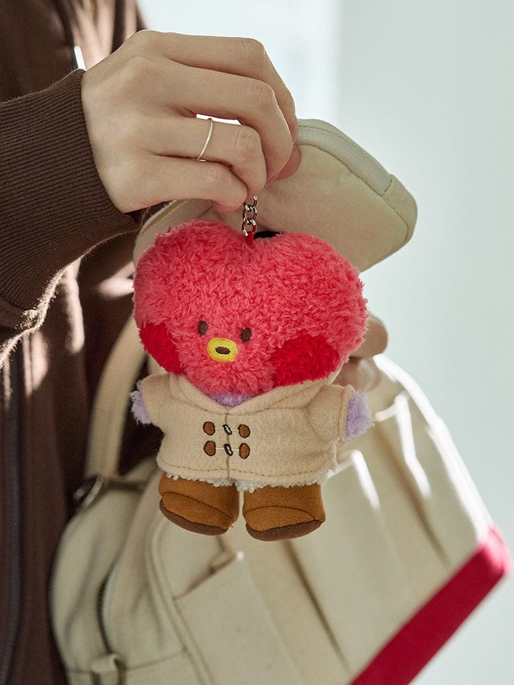 BT21 KEYRING 단품 BT21 TATA 미니니 부츠 에디션 인형 키링