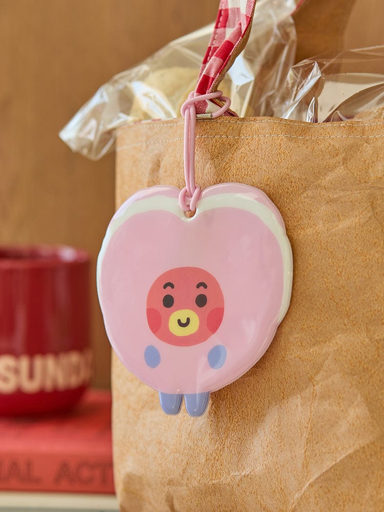 BT21 KEYRING 단품 BT21 TATA 베이비 베이커리 PVC 네임택