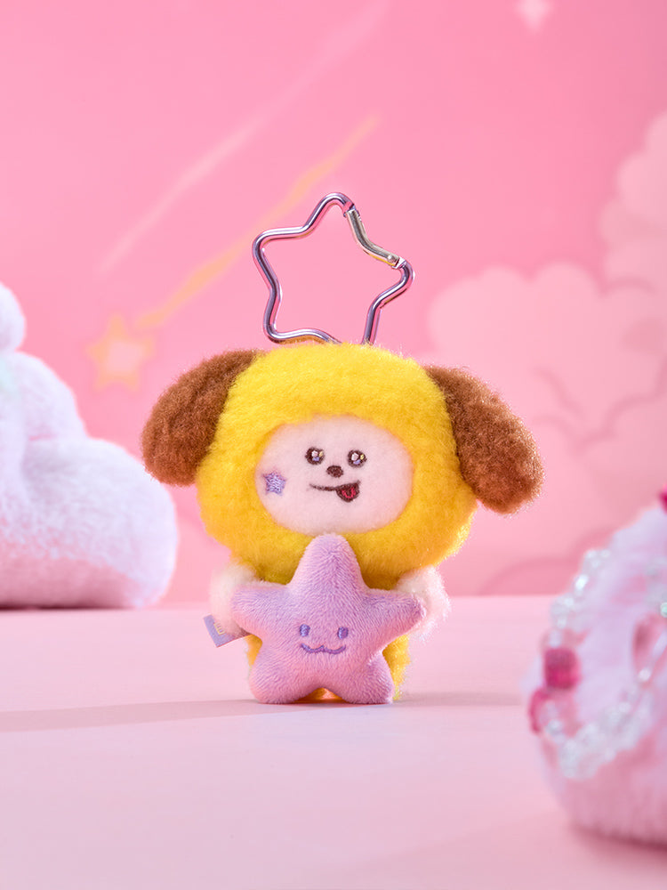 BT21 KEYRING_ CHIMMY BT21 더 저니 보라별 인형 키링