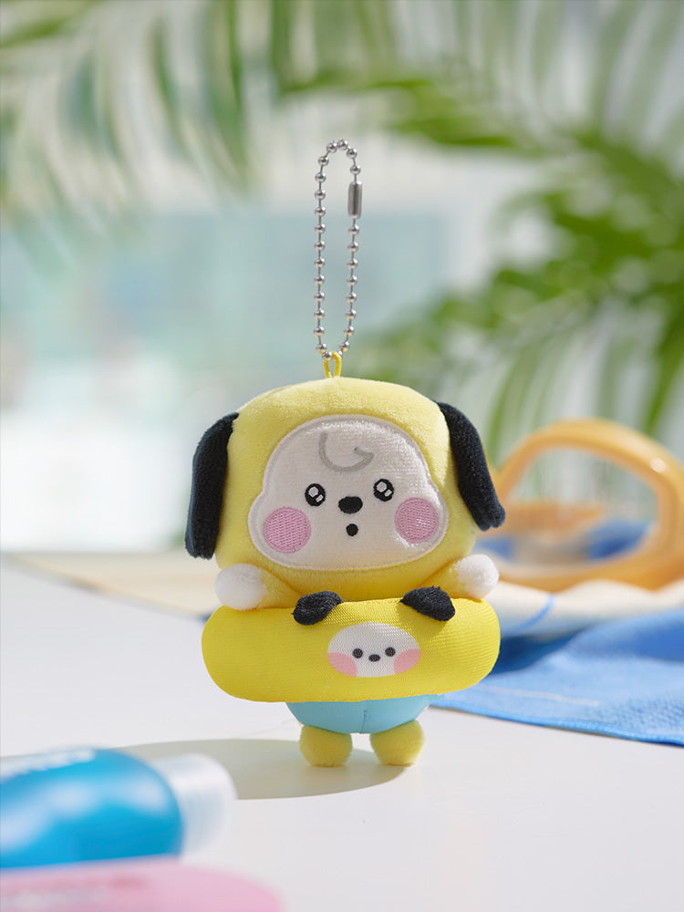 BT21 KEYRING_ CHIMMY BT21 BABY 퐁당퐁당 에디션 인형 키링