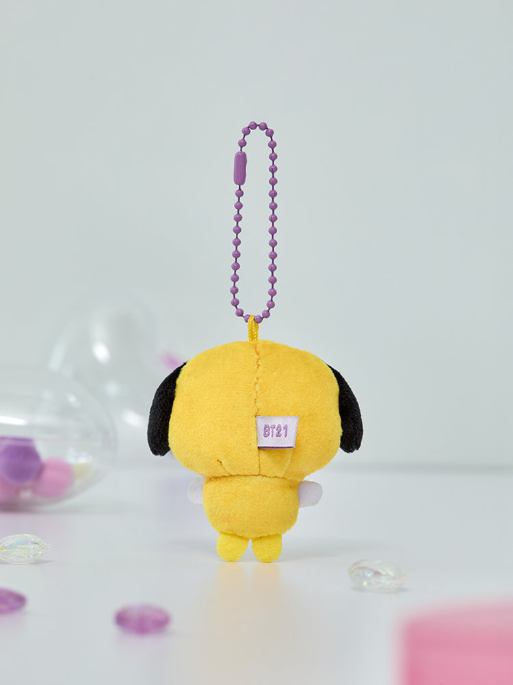 BT21 KEYRING_ CHIMMY BT21 CHIMMY BABY PEARL 인형 키링
