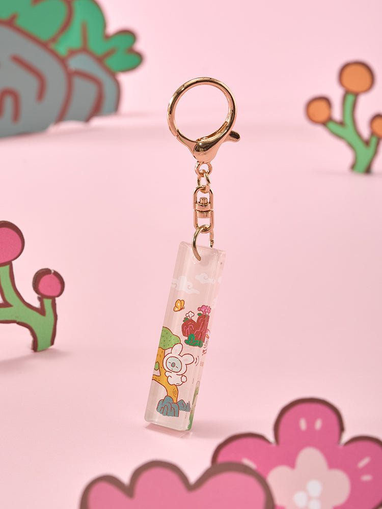 BT21 KEYRING_ KOYA BT21 K-토끼 스틱 아크릴 키링