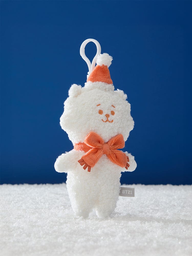 BT21 KEYRING_ RJ BT21 스노우맨 인형 키링