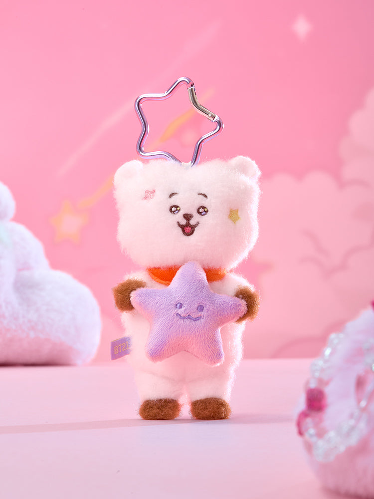 BT21 KEYRING_ RJ BT21 더 저니 보라별 인형 키링