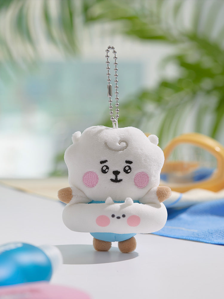 BT21 KEYRING_ RJ BT21 BABY 퐁당퐁당 에디션 인형 키링