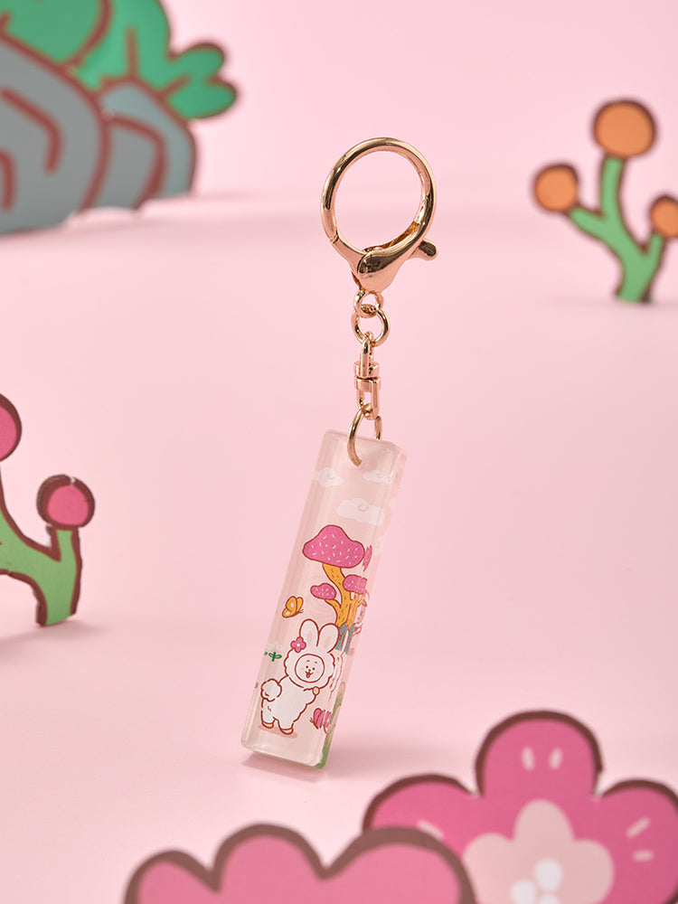 BT21 KEYRING_ RJ BT21 K-토끼 스틱 아크릴 키링